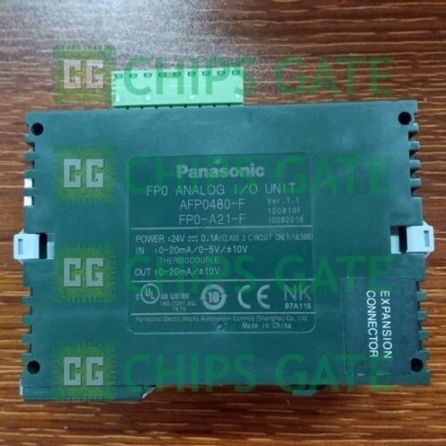 Panasonic FP0-A21-F(AFP0480-F) PLC analog I/O unit
