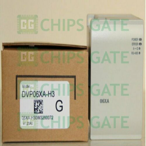 1PCS NEW Delta Analog Extension Module DVP06XA-H3 Fast Ship