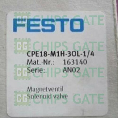 FESTO solenoid valve CPE18-M1H-3OL-1/4