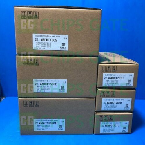 Panasonic Servo System (Motor+Drive) MSMD012G1U+MADHT1505E