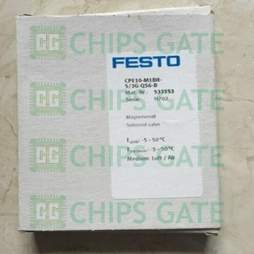FESTO Solenoid Valve CPE10-M1BH-5/3G-QS6-B