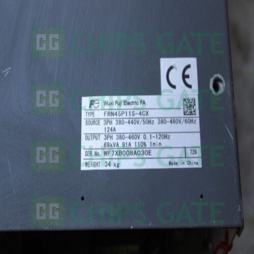 FRN45P11S4CX FUJI INVERTER 45KW 380V FRN45P11S-4CX