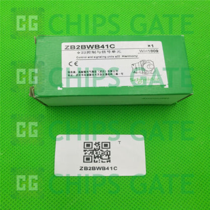 Schneider ZB2BWB41C contact base with red LED 1NO 24V ZB2BWB41