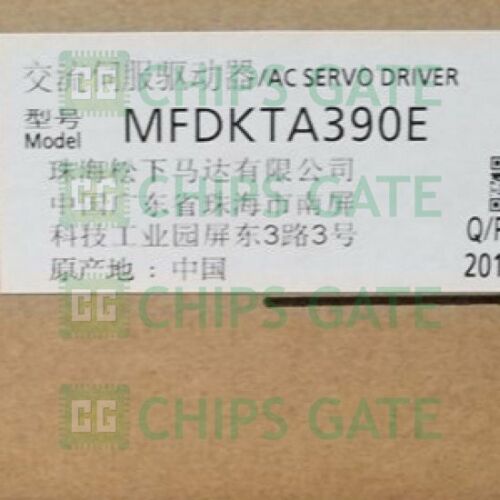 Panasonic servo MFDKTA390E