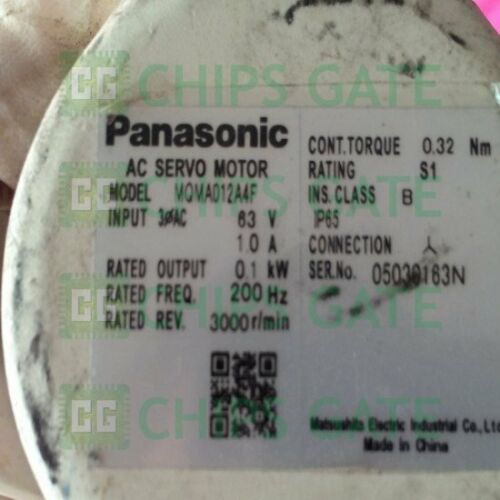 Panasonic servo motor MQMA012A4F