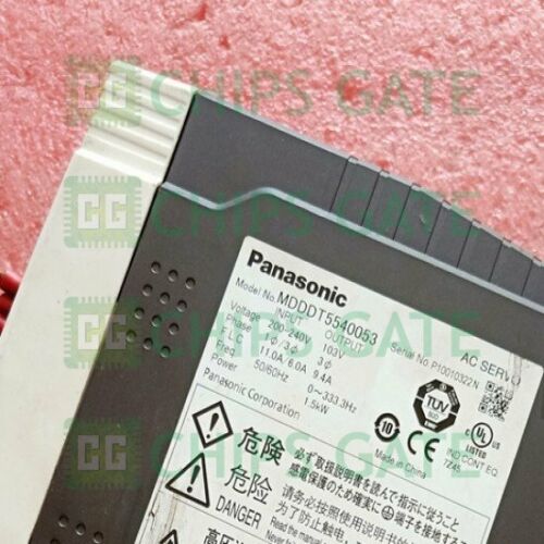 Panasonic servo drive MDDDT-5540053 OK