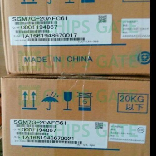 Yaskawa servo motor SGM7G-20AFC61
