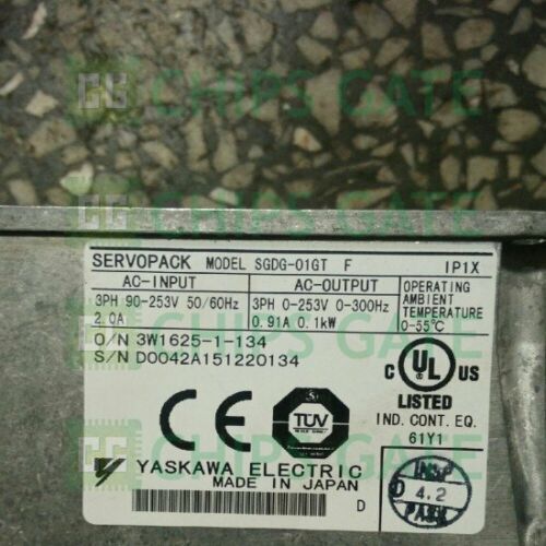 Yaskawa SGDG-01GT-F