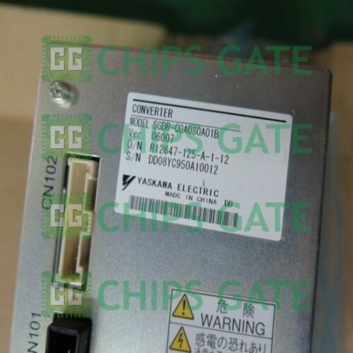 Yaskawa NX100 robot rectifier SGDR-C0A080A01B