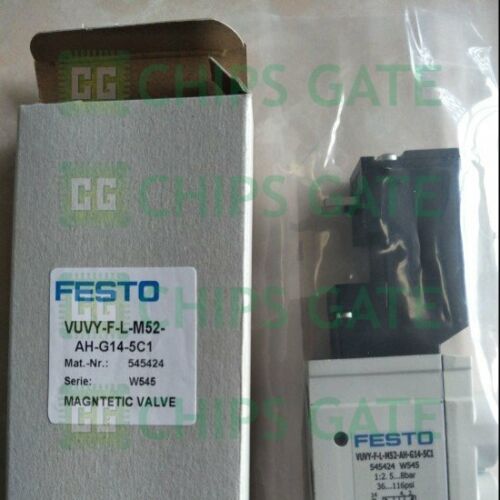 FESTO solenoid valve VUVY-F-L-M52-AH-G14-5C1