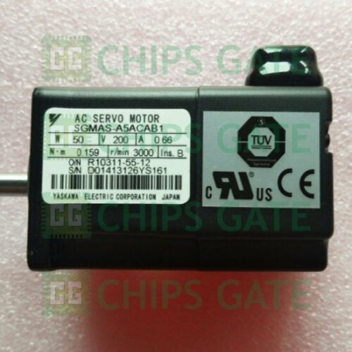 Yaskawa SGMAS-A5ACAB1 Servo Motor