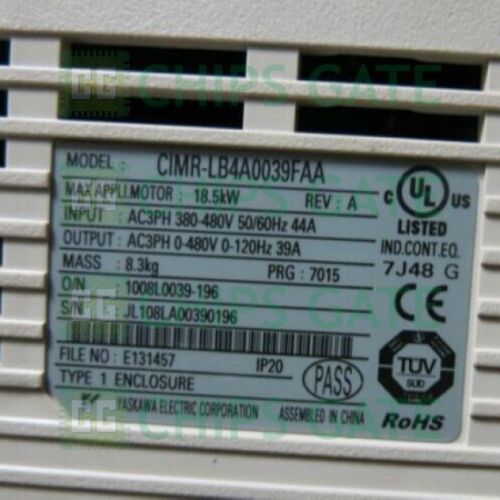 Yaskawa CIMR-LB4A0039FAA