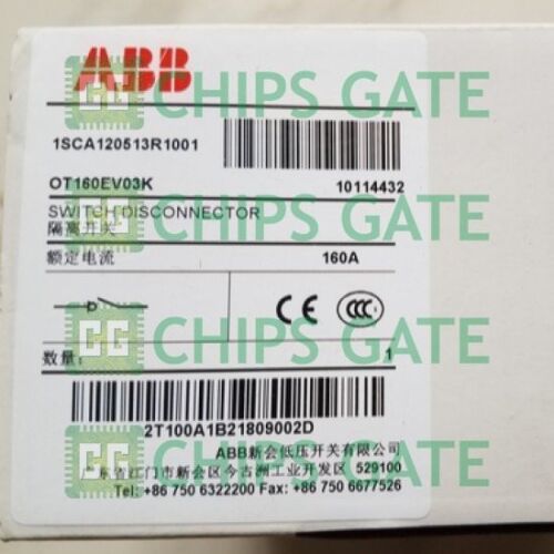 ABB Disconnect Switch OT160EV03