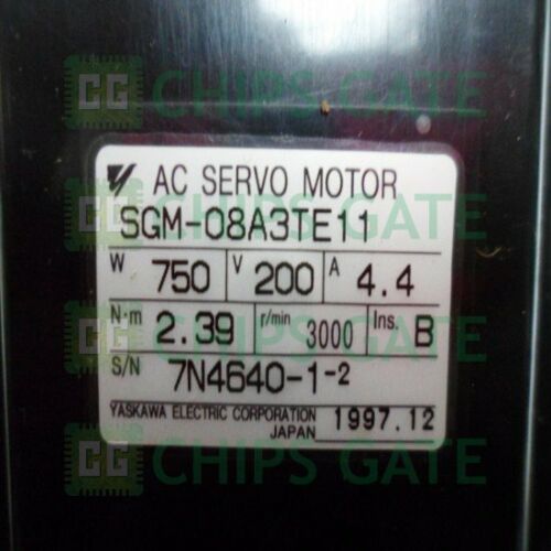 Yaskawa Servo Motor SGMP-08A3TE11