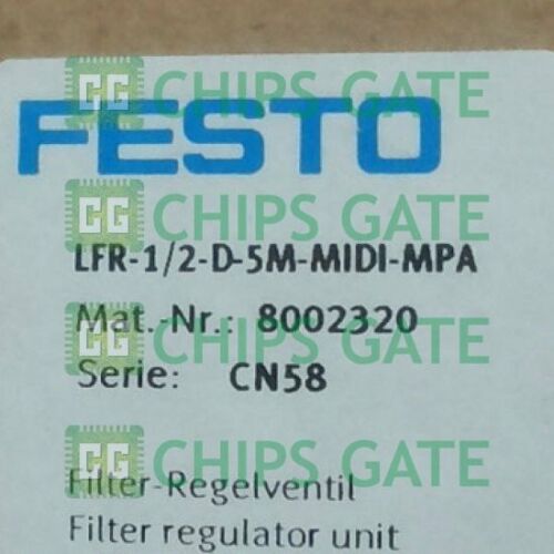 FESTO LFR-1/2-D-5M-MIDI-MPA Relief Valve