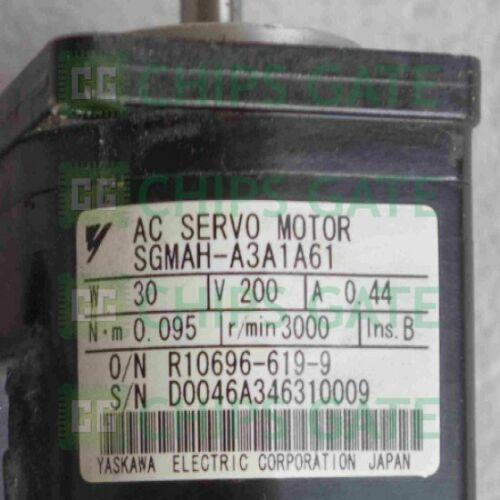 Yaskawa servo motor SGMAH-A3A1A61