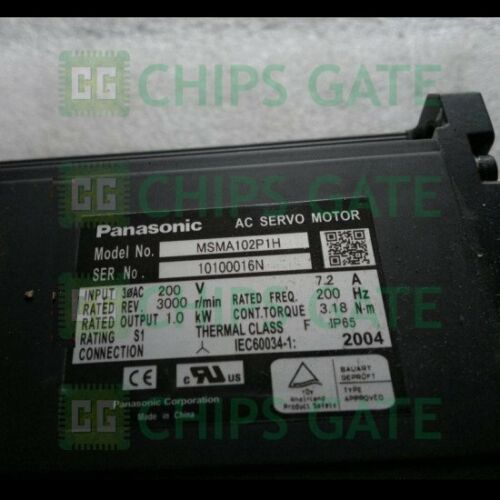 Panasonic AC SERVO MOTOR MSMA102P1H