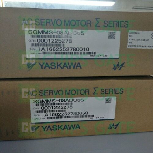 Yaskawa servo motor SGMMS-08ADC6S