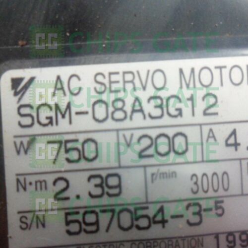Yaskawa SGM-08A3G12
