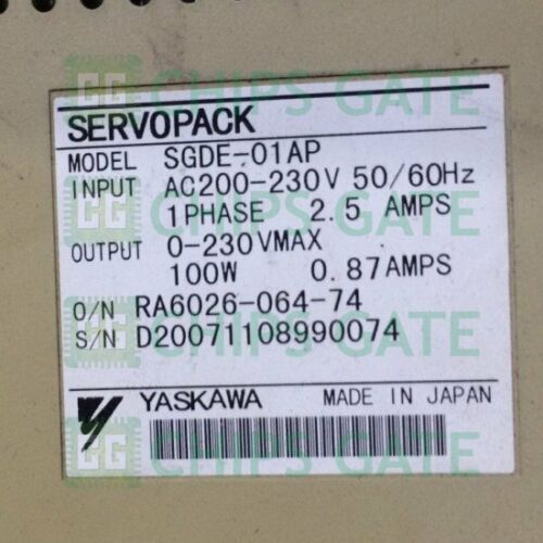 Yaskawa SGDE-01AP