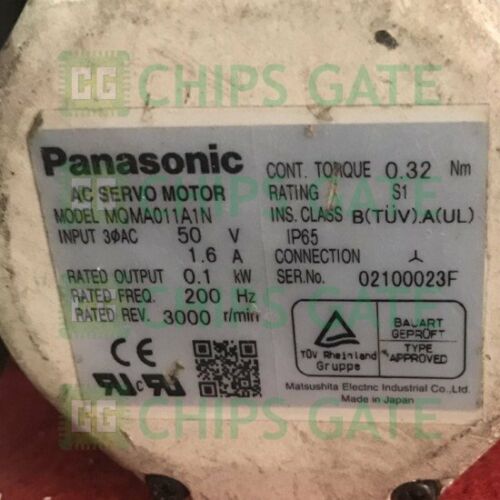 Panasonic servo motor MQMA011A1N