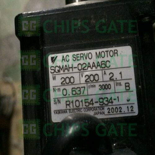 Yaskawa Servo Motor SGMAH-02AAA6C