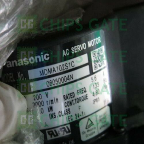 Panasonic servo motor MDMA102S1C