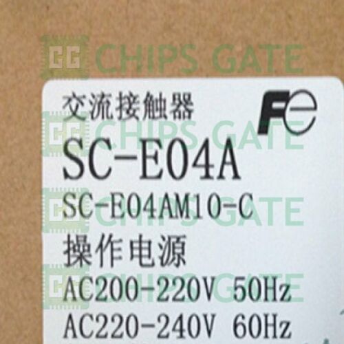 Fuji Electric Magnetic Contactor SC-E04A