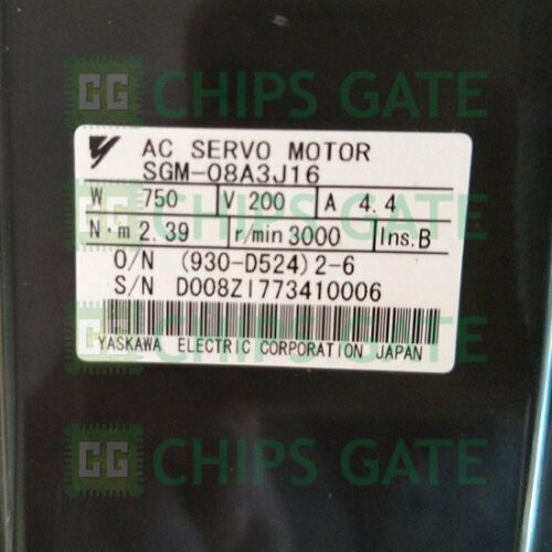 Yaskawa Servo Motor SGM-08A3J16