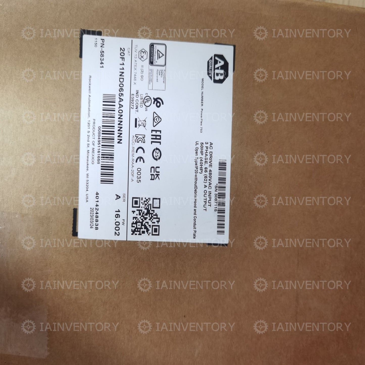 20F11ND065AA0NNNNN Allen-Bradley