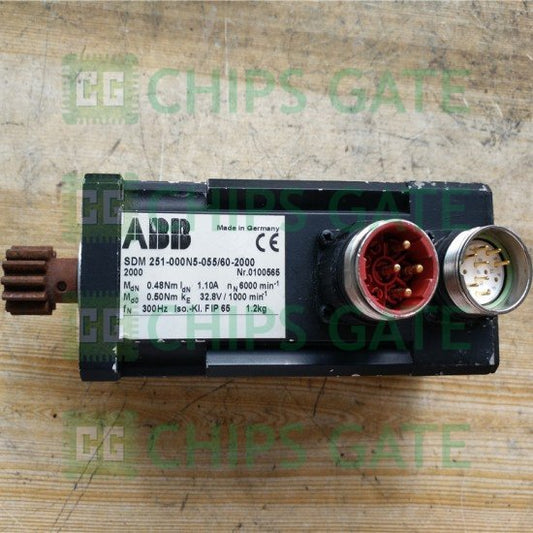 1PCS ABB servo motors SDM 251-000N5-055 / 60-2000
