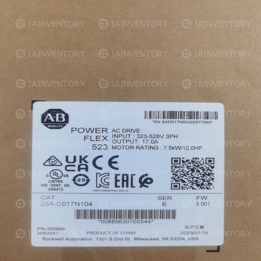 25A-D017N104 Allen-Bradley