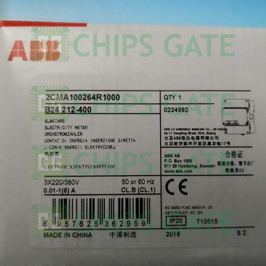 1PCS Brand New ABB Meter B24 212-400 2CMA100264R1000 Fast Ship