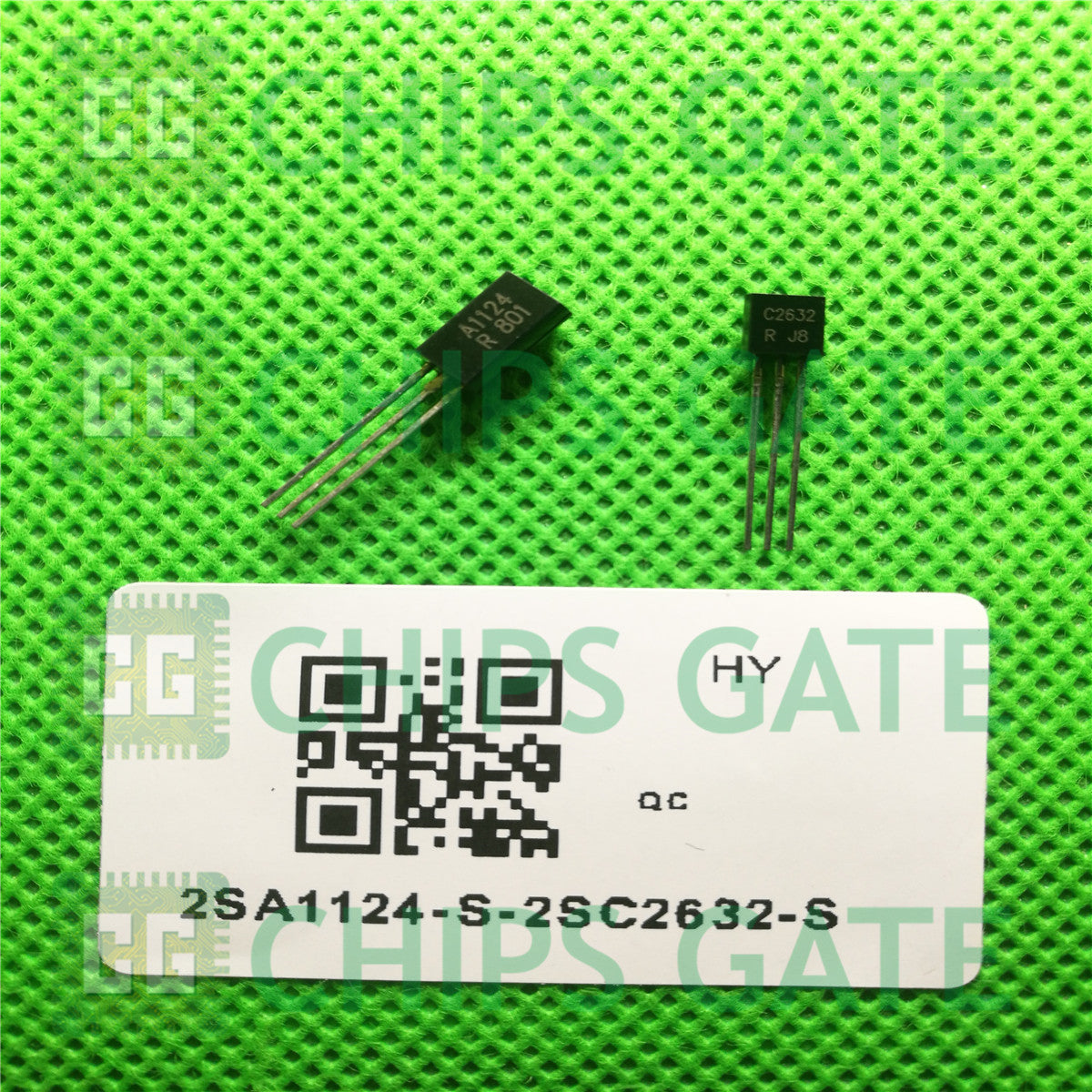 20 PAIRS Transistor PANASONIC TO-92L 2SA1124-S/2SC2632-S A1124-S/C2632-S