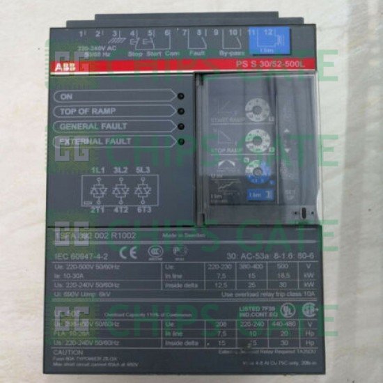 1PCS ABB soft start PSS30 / 52-500L