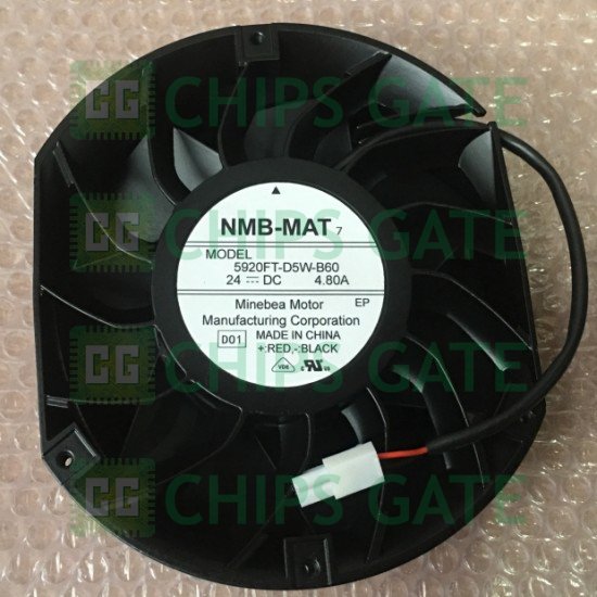 1PCS New 5920FT-D5W-B60 F09U DS1 DC24V 4.80A Yaskawa inverter fan Fast Ship