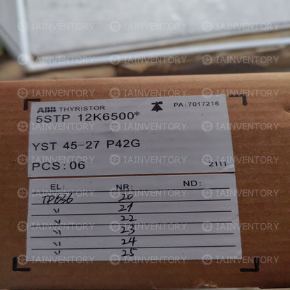 1PCS NEW 5STP12K6500 5STP-12K6500 ABB MODULE