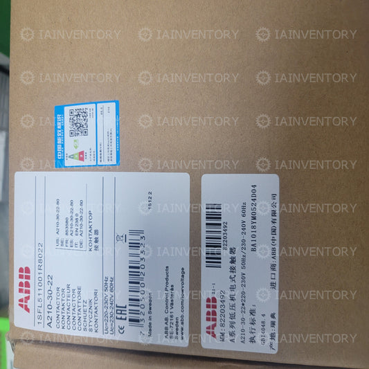 one abb A210-30-11 Contactor 110-120V 50Hz 60Hz