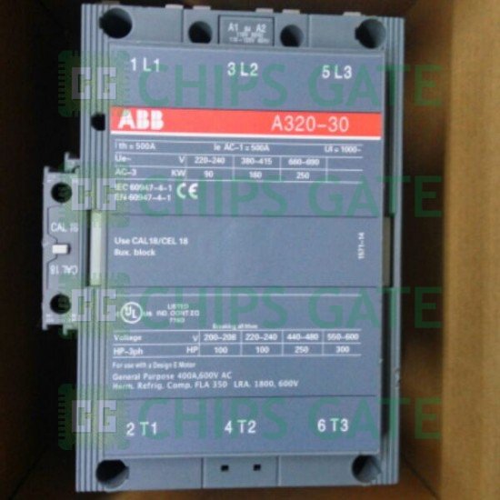 1PCS New ABB Contactor A320-30-11 AC220V Fast ship with warranty
