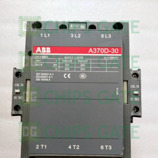 1PCS New ABB Contactor A370D-30-11 Fast ship with warranty