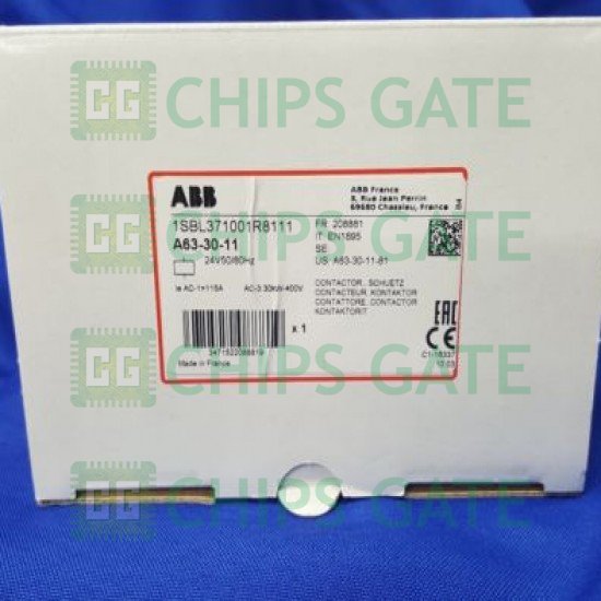 1PCS NEW ABB Contactor A63-30-11 220VAC Fast ship with warranty