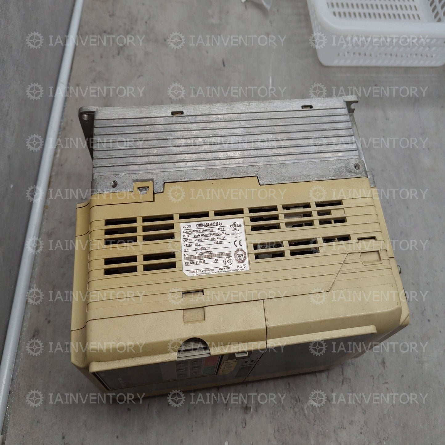 1PCS Yaskawa A1000 series 7.5KW frequency converter CIMR - AB4A0023FAA