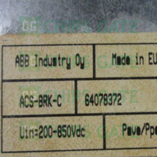 1PCS Brand New In Box ABB Brake Chopper ACS-BRK-C ( ACSBRKC )