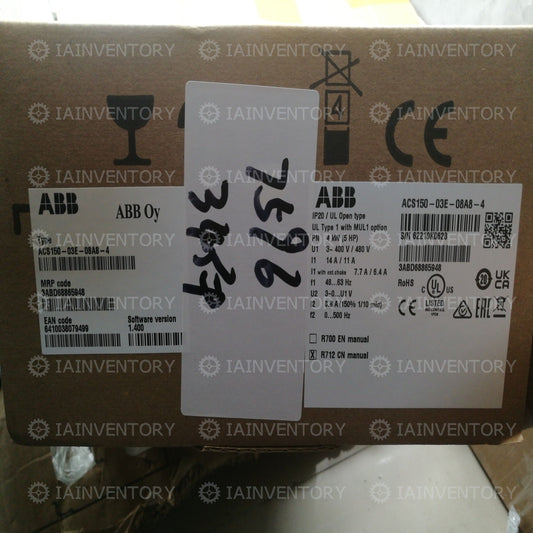 1PCS New ABB Frequency Inverter ACS150-03E-08A8-4 4KW Fast ship with warranty