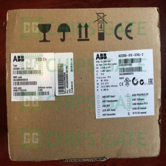 1PCS NEW ACS355-01E-07A5-2 ABB INVERTER MICRO DRIVE