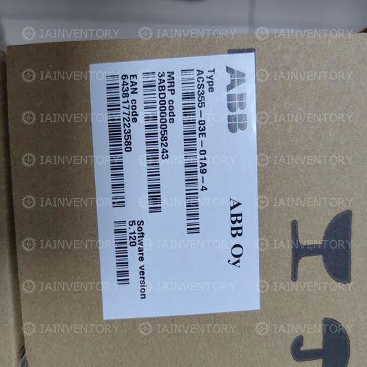 1PCS New ABB inverter ACS355-03E-01A9-4 380V0.55KW Fast ship with warranty