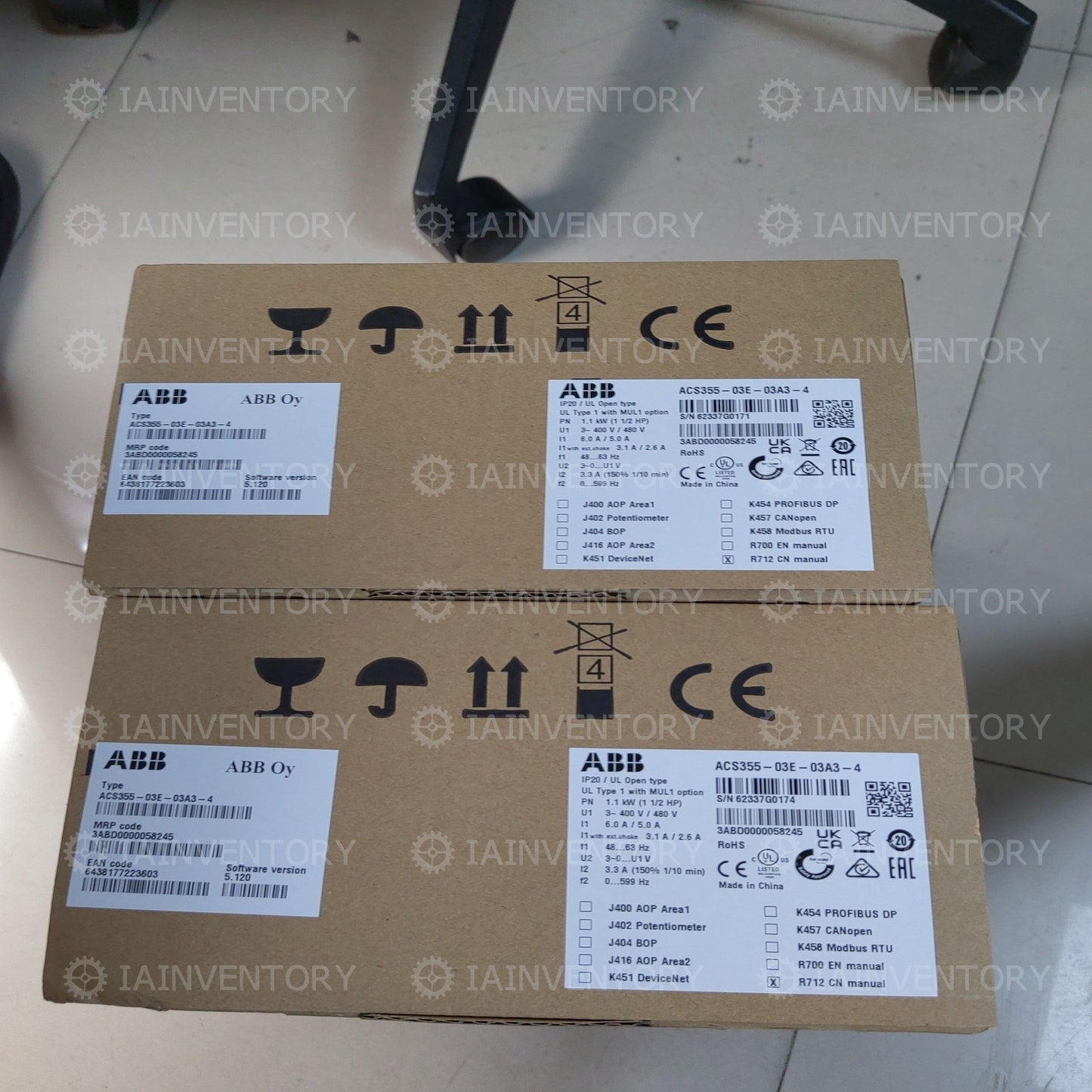 1PCS New ABB inverter ACS355-03E-03A3-4 Fast ship with warranty