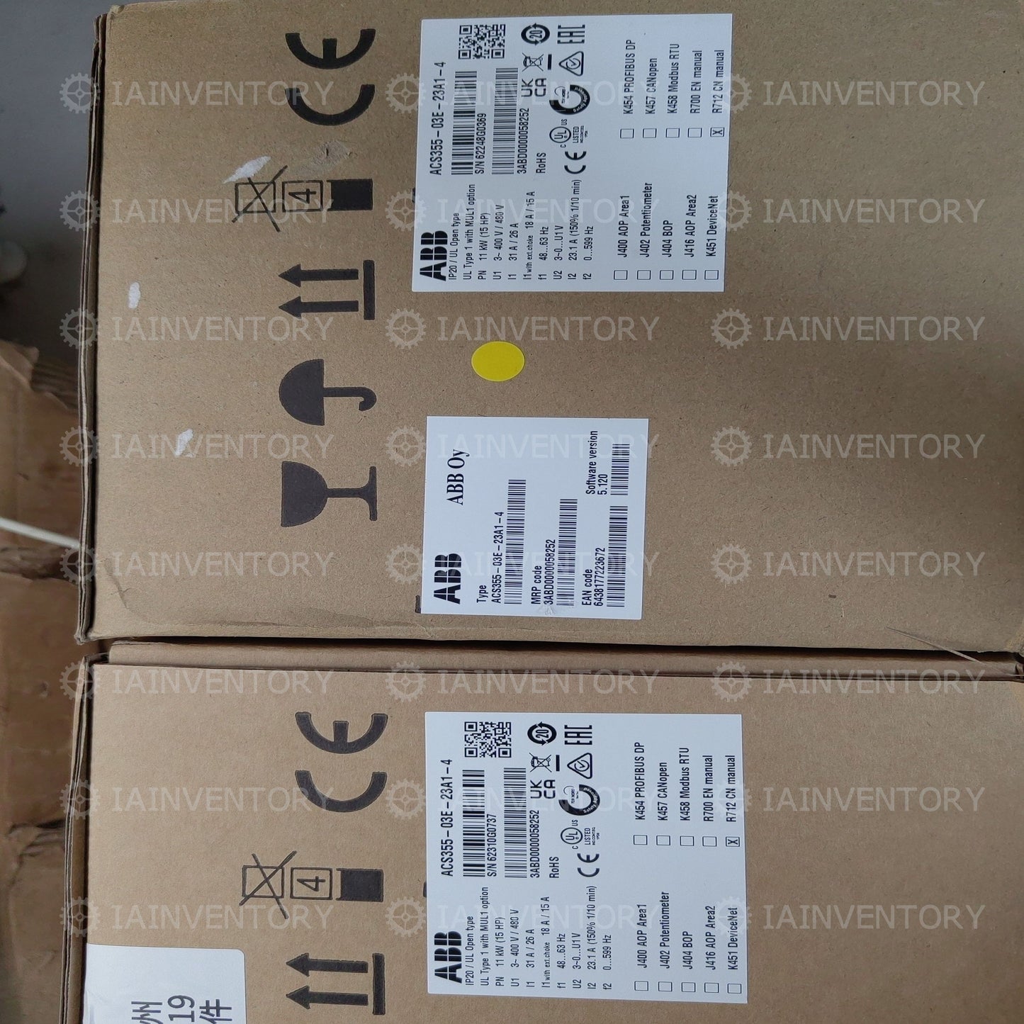 1PCS New ABB ACS355-03E-23A1-4 11KW Fast ship with warranty