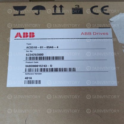 1PCS NEW IN BOX ABB Inverter ACS510-01-05A6-4 Fast ship with warranty