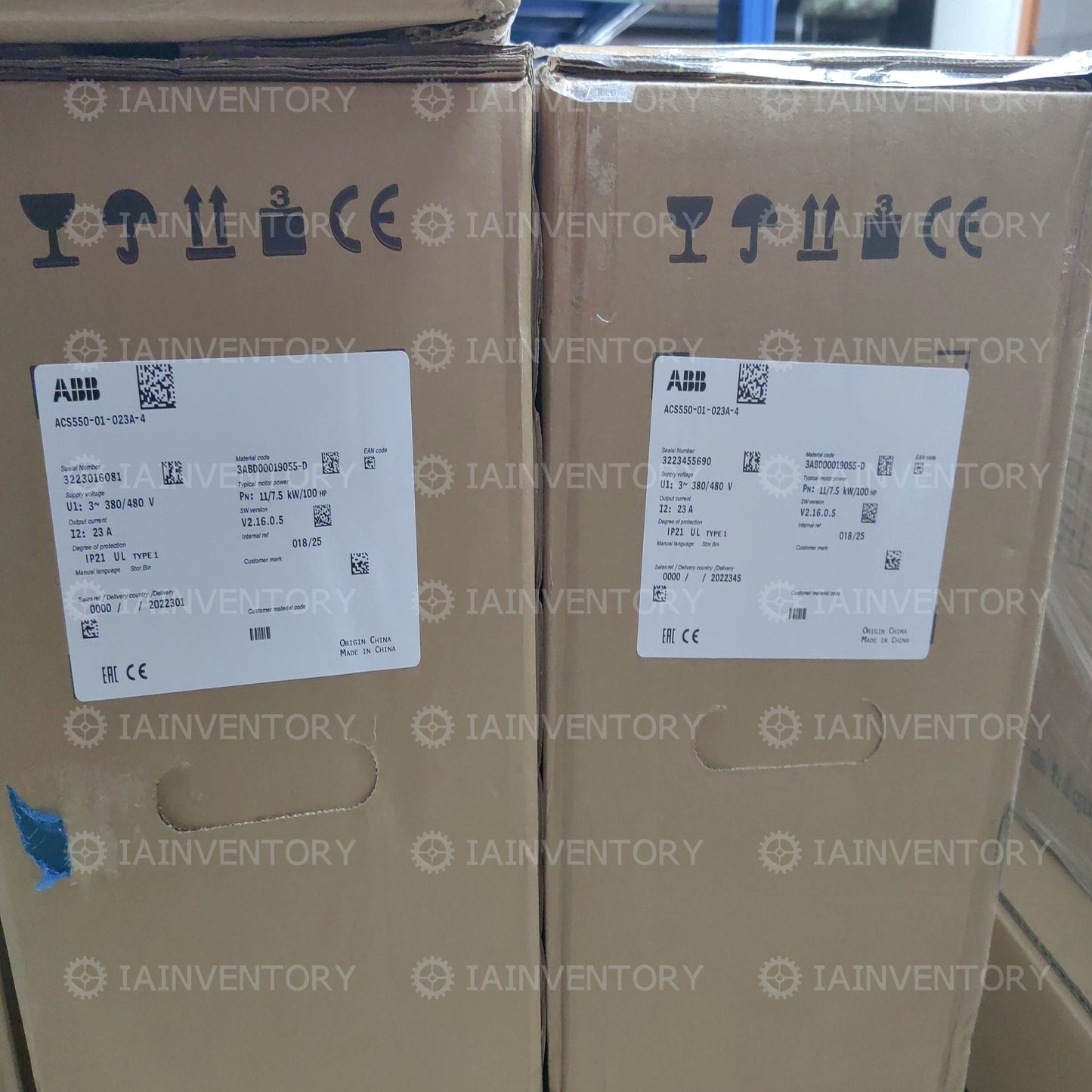 1PCS Brand New In Box ABB Inverter ACS550-01-023A-4 Fast ship with warranty